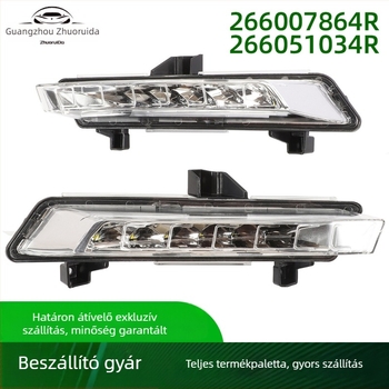 Renault Clio 4 nappali menetfény (2016-2020) LED-forrás, ABS-ház, 12V, 0,2A, kompatibil Renault Clio 4 (2016-2020)