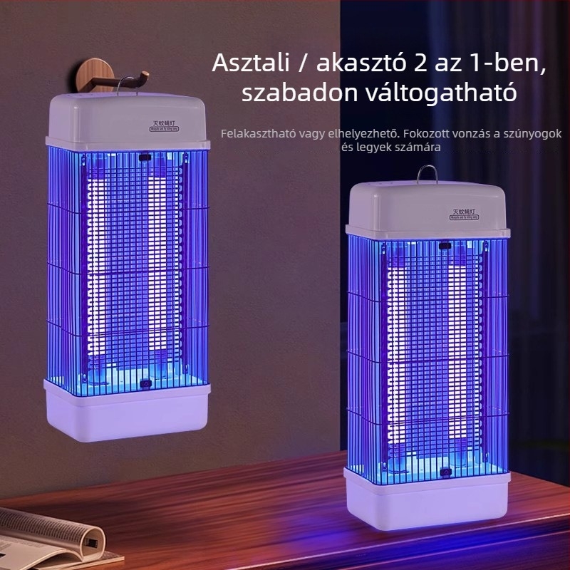 Elektronikus szúnyogirtó lámpa gazdasági telepekhez — 220V, DJMWD modell, UV fénycső, testreszabható