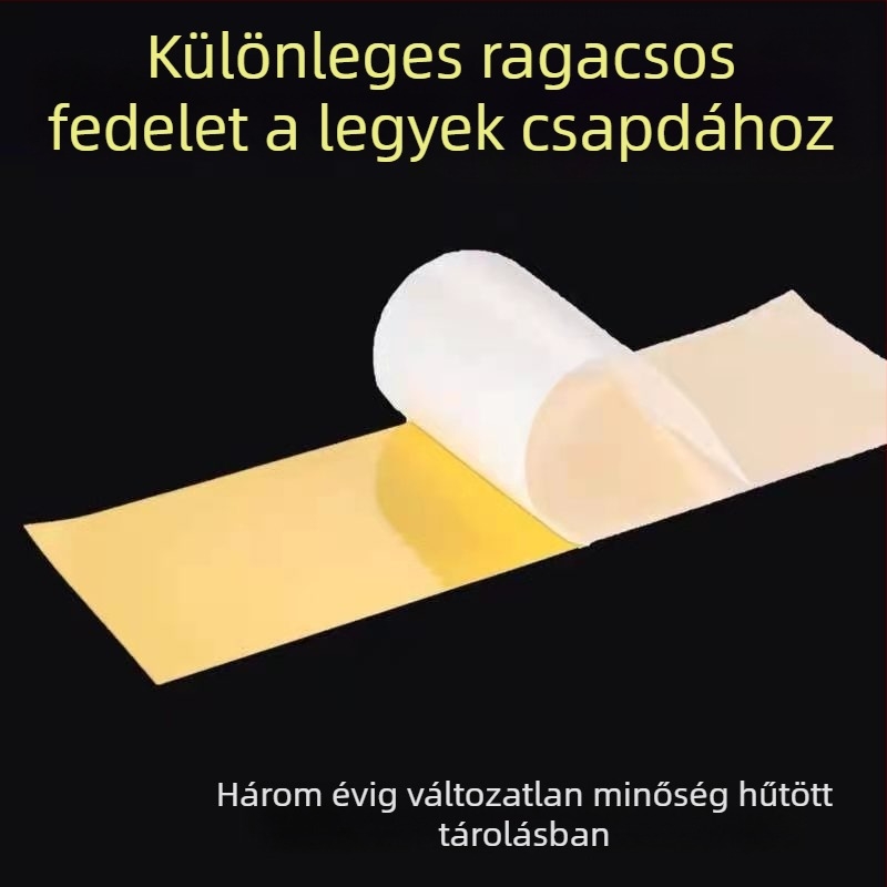 Szúnyogirtó lámpa ragasztópanelje, 10 lap, erős ragasztó, hideg fényű lámpához, 10㎡-ig