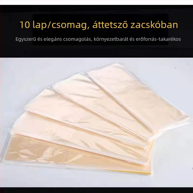 Szúnyogirtó lámpa ragasztópanelje, 10 lap, erős ragasztó, hideg fényű lámpához, 10㎡-ig