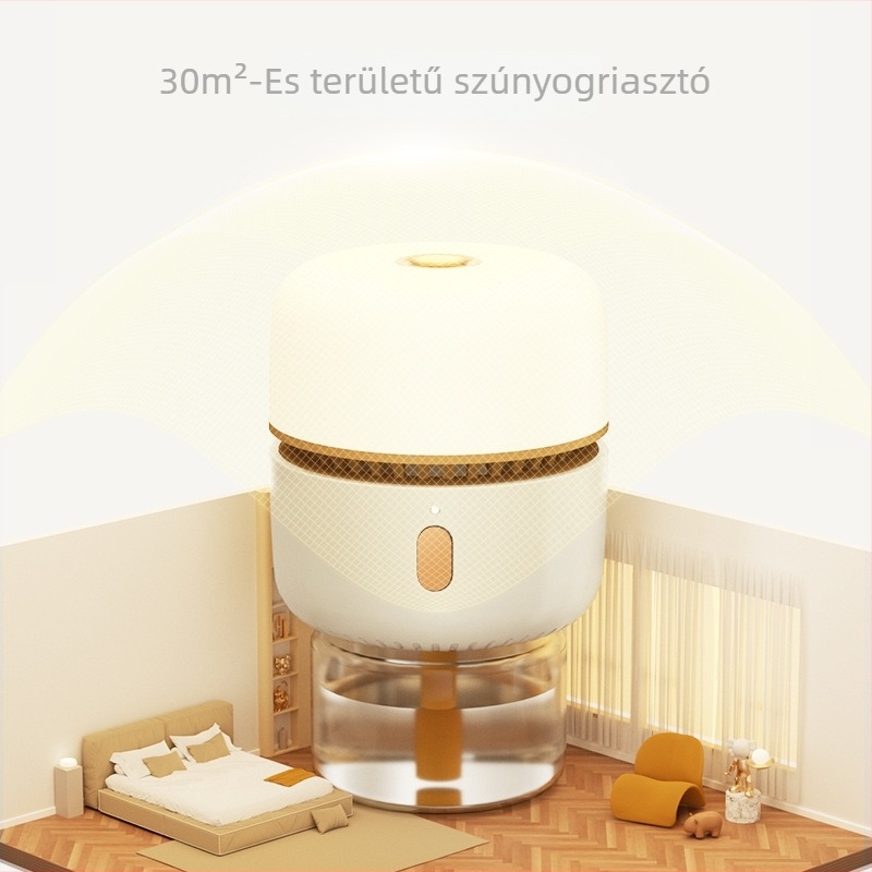 Elektromos szúnyogriasztó folyadék diffúzor éjszakai fénnyel, USB-s táplálás, 11–20 m² lefedettség, LED, ABS burkolat, 70 g