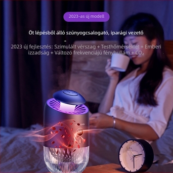 Monchic Otthoni széllel működő szúnyogriasztó lámpa, belső csendes, Modell: Home Wind Mosquito Lamp, 5V, 5W, Testreszabás elérhető