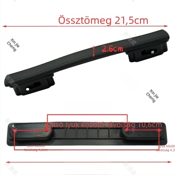 PU anyagú bőröndfogantyú | Súlycsökkentés funkció | Táska kiegészítők | 2024 ősz