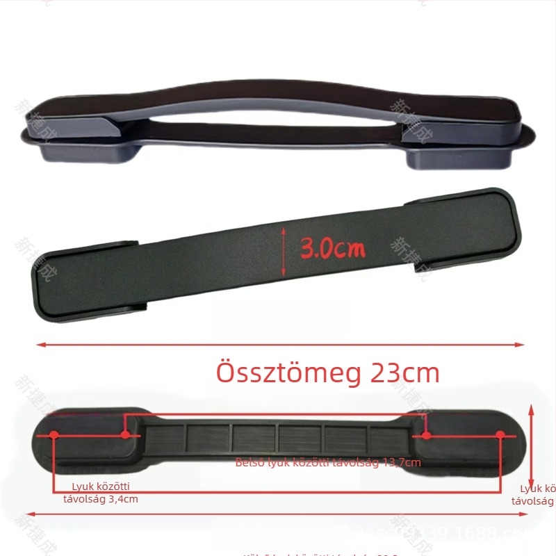 PU anyagú bőröndfogantyú | Súlycsökkentés funkció | Táska kiegészítők | 2024 ősz