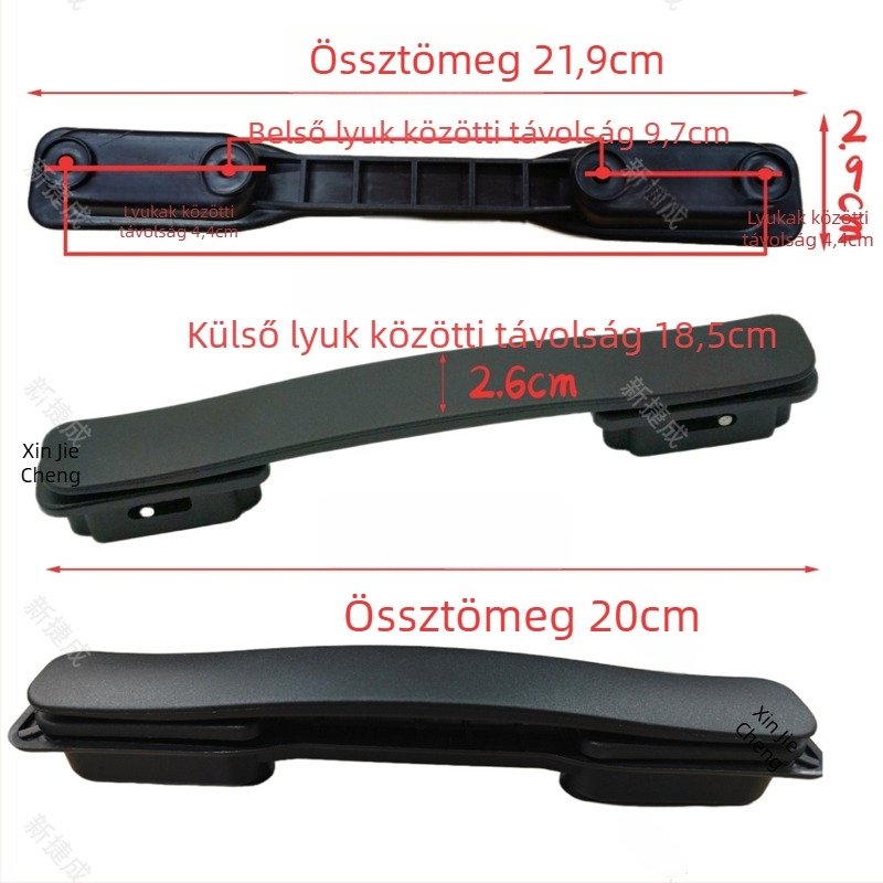 PU anyagú bőröndfogantyú | Súlycsökkentés funkció | Táska kiegészítők | 2024 ősz