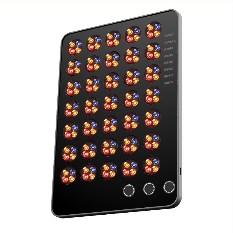 Szépségkészülék — LED fényterápia a bőr fehérítésére és megújítására, hordozható, beépített akkumulátor 1200–2000 mAh, IPX5 vízálló, kereskedelmi használatra