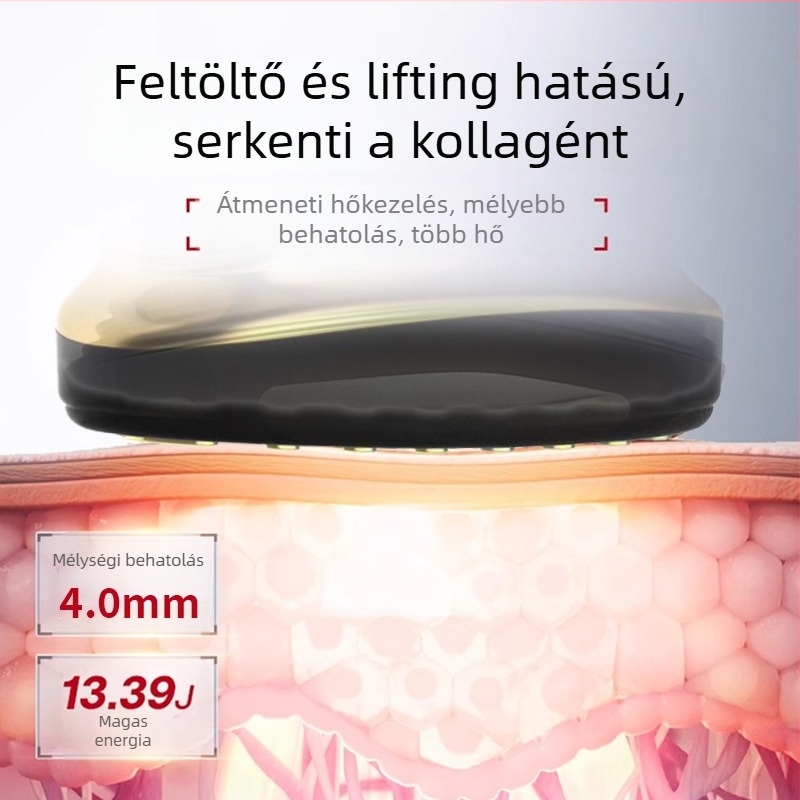 Arcápoló készülék mikroárammal a liftinghez és feszesítéshez, ránctalanítás és bőrápolás, LED fény, otthoni használat, többfunkciós masszázs