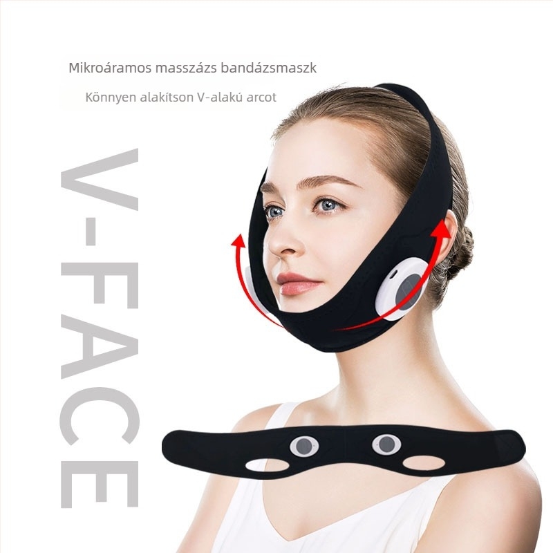 Hordozható ultrahangos EMS arcfeszesítő eszköz mikróárammal, beépített akkumulátor <300 mAh, IPX4 vízálló, otthoni használatra