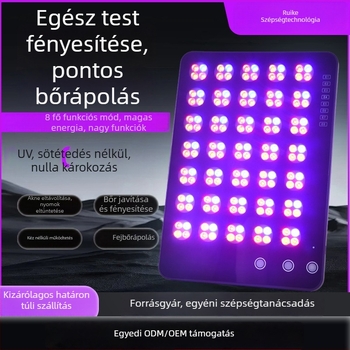 Arcfiatalító készülék ránctalanításra, infravörös, IPX3 vízálló, hálózatról működő otthoni használatra