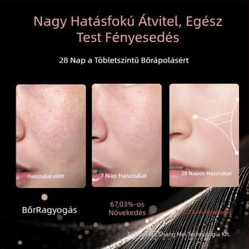 Arcfiatalító készülék ránctalanításra, infravörös, IPX3 vízálló, hálózatról működő otthoni használatra
