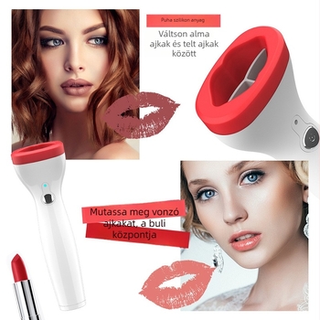 Elektromos ajakfeltöltő eszköz | HK márka | Beépített akkumulátor 300–500 mAh | IPX1 vízállóság | 2019-ben piacra dobva