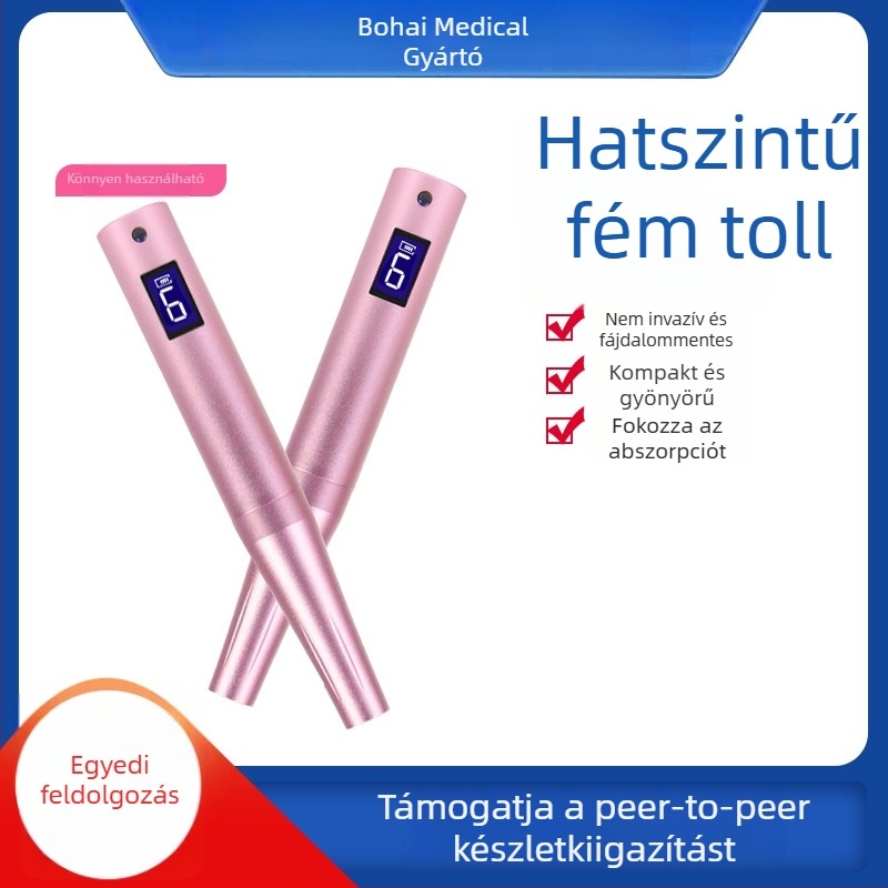 Új elektromos nano-kristályos mikrotű toll otthoni használatra, infúzió és kivonás