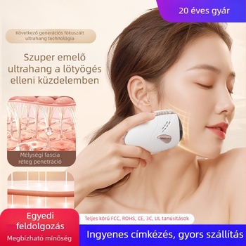 Otthoni arcfiatalító eszköz, IPX8 vízálló, hordozható, beépített akkumulátor 300–500 mAh