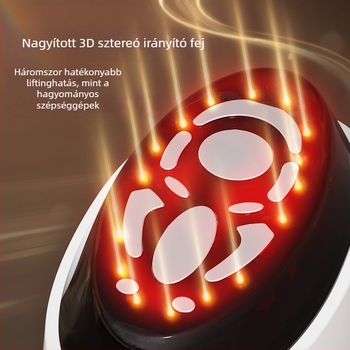 Otthoni arcfiatalító eszköz, IPX8 vízálló, hordozható, beépített akkumulátor 300–500 mAh