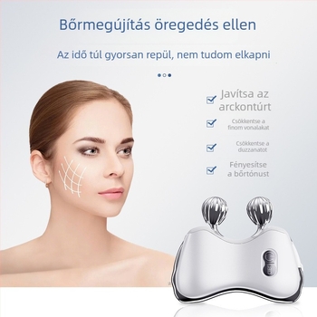 MeBocare Masszázsgép - Hordozható otthoni használatra, Arctisztítás és Fényesítés, Beépített akkumulátor 300-500mAh, IPX0