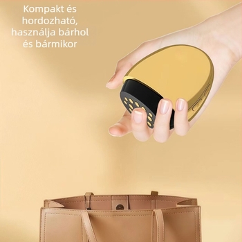 Collagen Gun kozmetikai készülék — hordozható arcfeszesítő masszírozó, beépített 300–500 mAh akkumulátor, IPX0, otthoni használatra