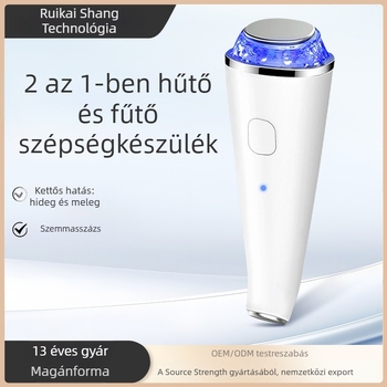Arc- és szemmasszírozó fotóterápiával, 3 az 1-ben, meleg és hideg funkcióval, hordozható otthoni eszköz, beépített 1000–1200 mAh akkumulátor
