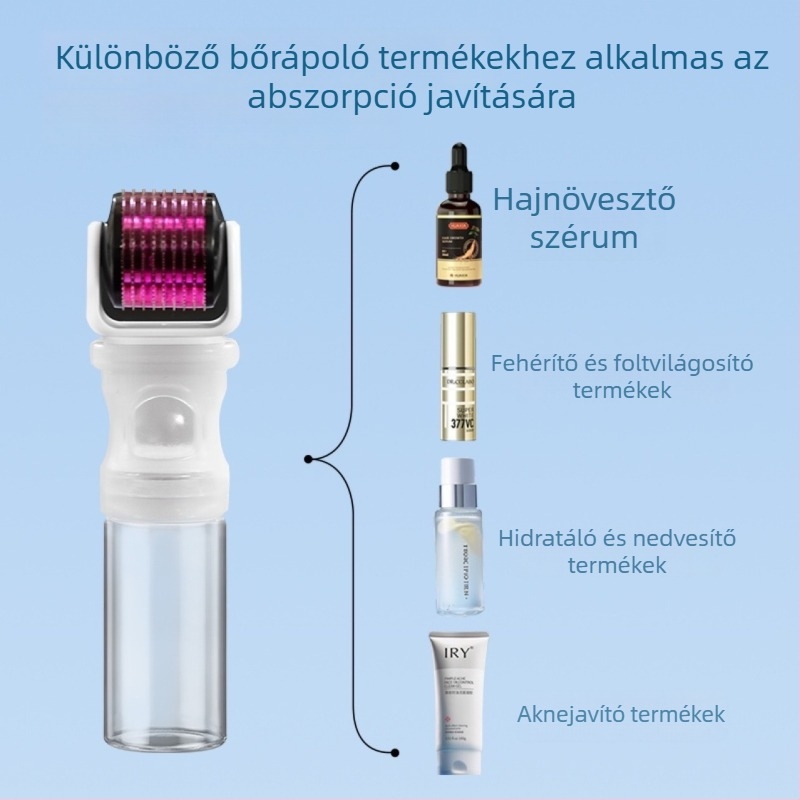540 folyadékkal töltött mikrotűs roller – kozmetikai eszköz fogyóanyagok víz- és fényinfúzióhoz