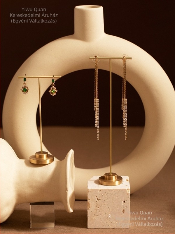 Fülbevaló bemutató állvány, fém kivitel, márka Juequan trading company, 2025 tavasz, más alak