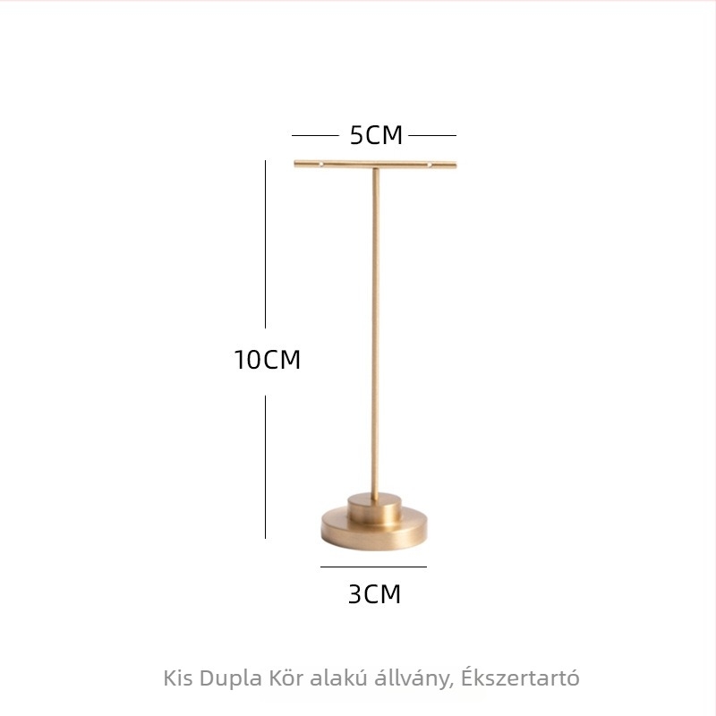 Fülbevaló bemutató állvány, fém kivitel, márka Juequan trading company, 2025 tavasz, más alak