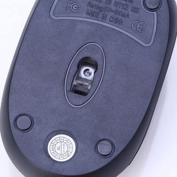 Kábeles USB optikai egér, 1000dpi, 3 gomb, 1,2 m kábel, asztali számítógépekhez