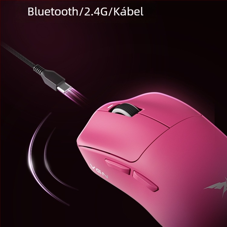 VGN Dragonfly F1SE vezeték nélküli gaming egér, Bluetooth, három üzemmód, hosszú akkumulátor-üzemidő