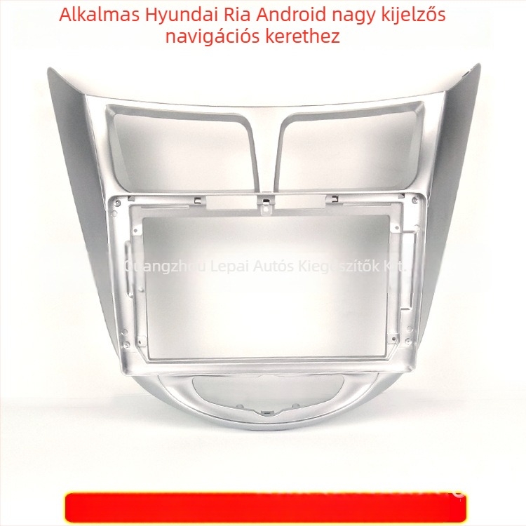 2010–2014 Hyundai Verna központi navigációs panel – Műanyag, 12V, 500 g, Peak autóalkatrész