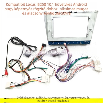 Android navigációs keret Lexus IS250-hoz – LE-95, Evoresn; tömeg 0.8; anyag: műanyag keret