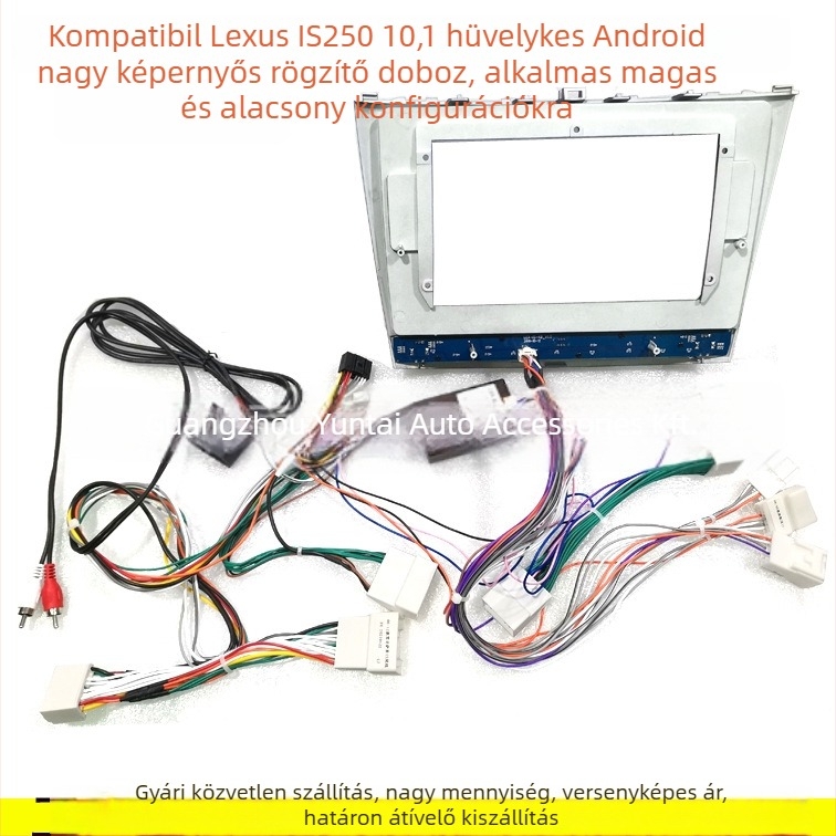 Android navigációs keret Lexus IS250-hoz – LE-95, Evoresn; tömeg 0.8; anyag: műanyag keret