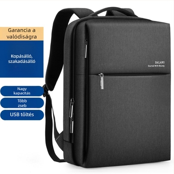 Barang Unisex Minimalista Üzleti Hátizsák - Könnyű, Nagy Kapacitás, Oxford Anyag, 15 hüvelykes laptophoz