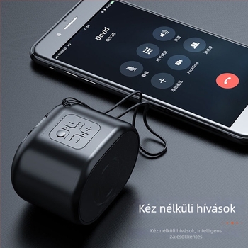Vezeték nélküli Bluetooth hangszóró, hordozható otthonra és kültérre, microSD/USB támogatás, Bluetooth 5.0, beépített 1000–1200 mAh akkumulátor, 3W, frekvencia 100 Hz–20 kHz