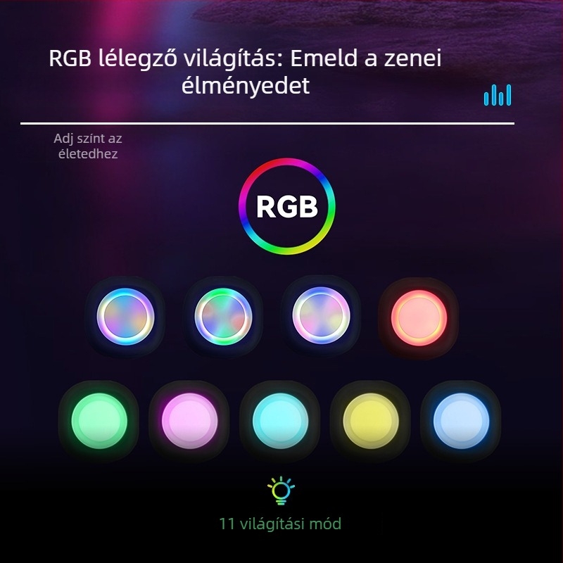 Kültéri Bluetooth hangsugárzó – Beépített akkumulátor 1000–1200mAh; 5W teljesítmény; Bluetooth 5.3; 20Hz-20kHz; 10m hatótávolság