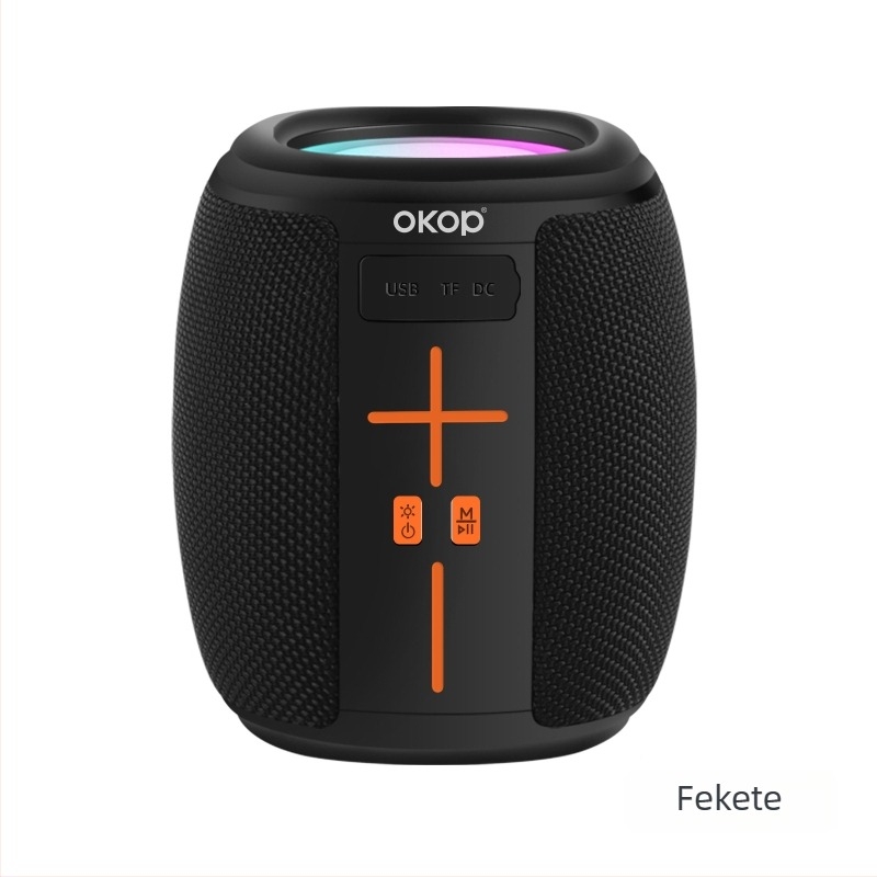 Kültéri Bluetooth hangsugárzó – Beépített akkumulátor 1000–1200mAh; 5W teljesítmény; Bluetooth 5.3; 20Hz-20kHz; 10m hatótávolság