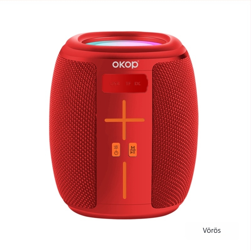 Kültéri Bluetooth hangsugárzó – Beépített akkumulátor 1000–1200mAh; 5W teljesítmény; Bluetooth 5.3; 20Hz-20kHz; 10m hatótávolság