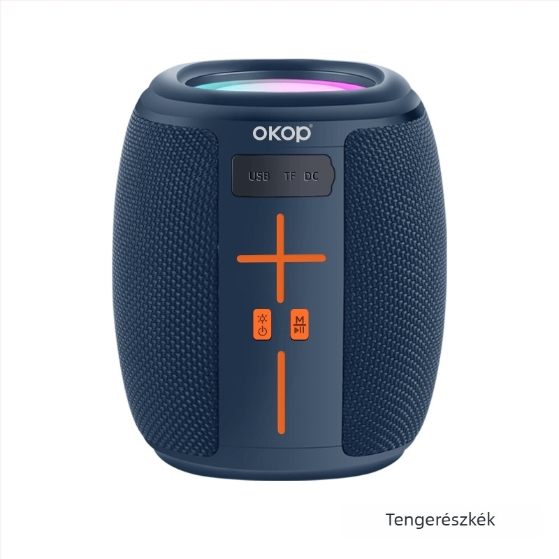Kültéri Bluetooth hangsugárzó – Beépített akkumulátor 1000–1200mAh; 5W teljesítmény; Bluetooth 5.3; 20Hz-20kHz; 10m hatótávolság