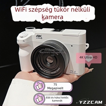 Digitális kamera több mint 20 MP, elektronikus képstabilizáció, fix objektív, lítium-ion akkumulátor, HD-képernyő