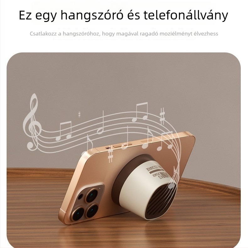 Hordozható Bluetooth hangszóró, 15W kimenet, Bluetooth 5.3, beépített akkumulátor, 60Hz-15kHz frekvencia-tartomány, SNR ≥70dB