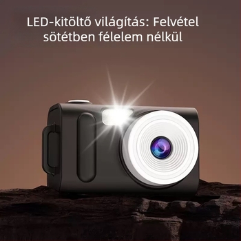 Sharpness X2 Mini digitális kamera, 1080P videó, 1.69 hüvelykes LCD, TF kártya tárhely