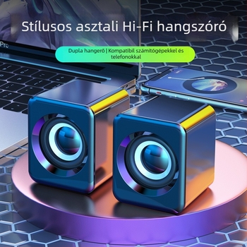 Asztali számítógépes hangrendszer Bluetooth, USB és 3,5 mm bemenettel; frekvencia 40 Hz–20 kHz; SNR ≥100 dB; IPX4 vízálló; beépített akkumulátor 1200–2000 mAh