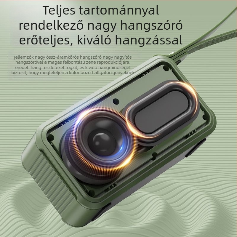 Landscape F62 Bluetooth hordozható hangszóró – beépített akkumulátor 1000–1200 mAh; Bluetooth 5.1; kimenő teljesítmény 5W; frekvenciasáv 100 Hz–20 kHz