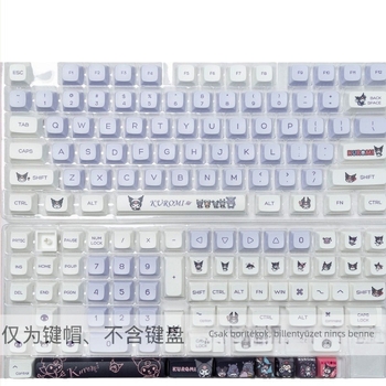 XDA profilú mechanikus billentyűzethez készült keycap készlet, szublimációs nyomtatás, testreszabható DIY, 98+ billentyű