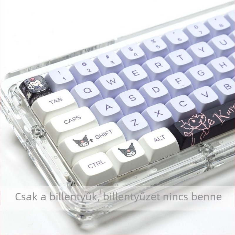 XDA profilú mechanikus billentyűzethez készült keycap készlet, szublimációs nyomtatás, testreszabható DIY, 98+ billentyű