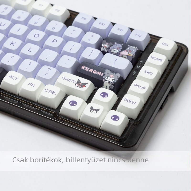 XDA profilú mechanikus billentyűzethez készült keycap készlet, szublimációs nyomtatás, testreszabható DIY, 98+ billentyű