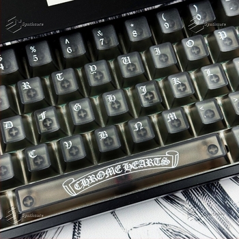 Pc130 keycap készlet — Synthcore, univerzális kompatibilitás, ABS anyag, tengelymentes, legfeljebb 87 billentyű