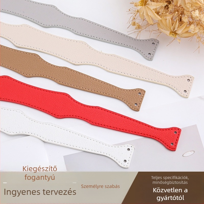 PU bőr vállpánt táskákhoz, városi minimalist stílus, kopásálló, tehercsökkentő, tárolásra alkalmas