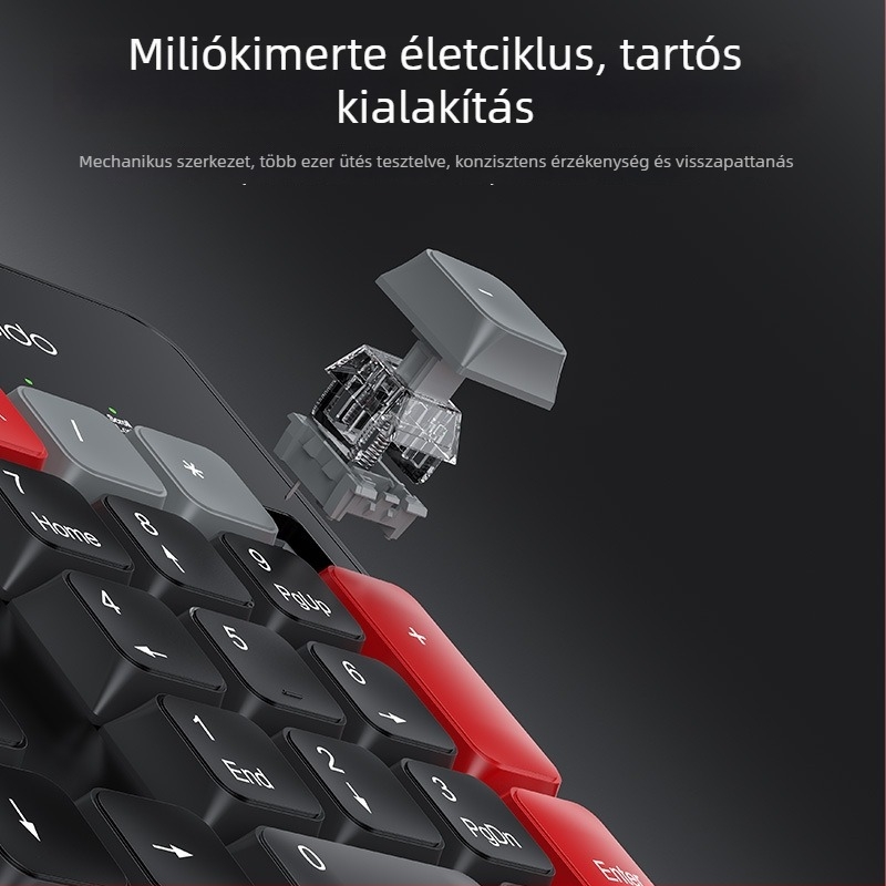 Yesido Kb43 Vezeték nélküli billentyűzet és egér készlet — USB billentyűzet, 2.4G egér, DPI 800/1000/1600, ergonómikus kialakítás