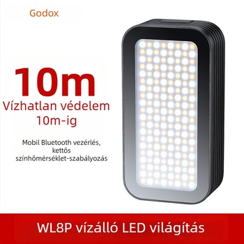 WL8P LED töltőfény kültéri felvételekhez – élő töltőfény, többfokozatú állítás