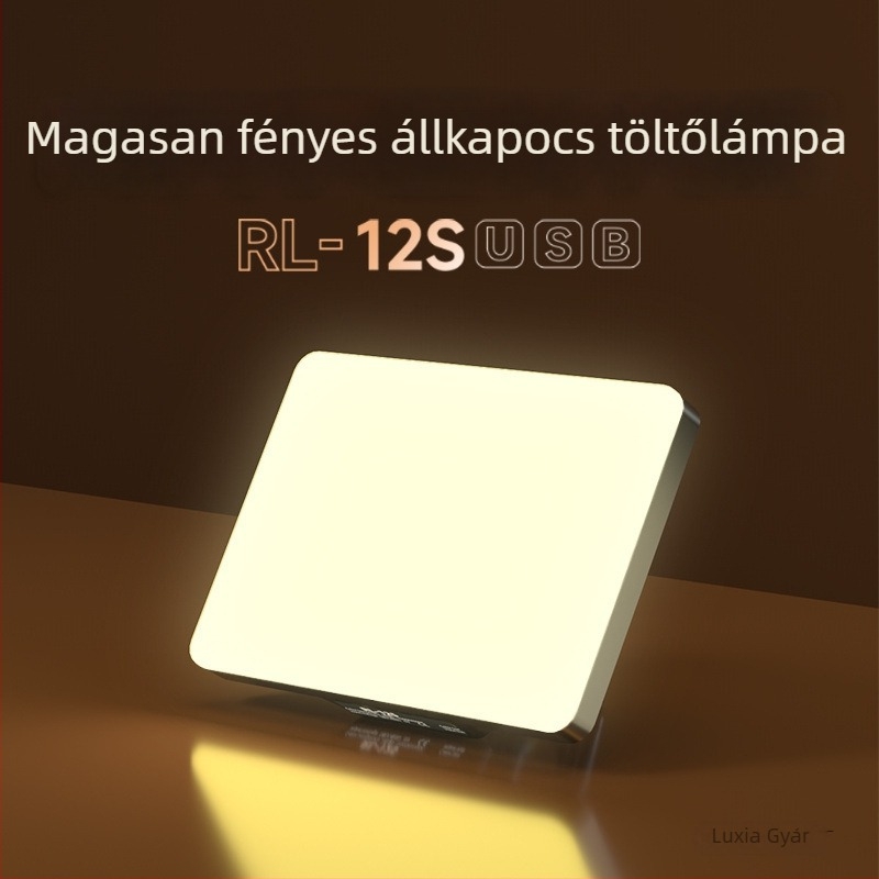 Mini töltőfény távirányítóval asztali használatra | magas fényerejű LED, több mint 150W