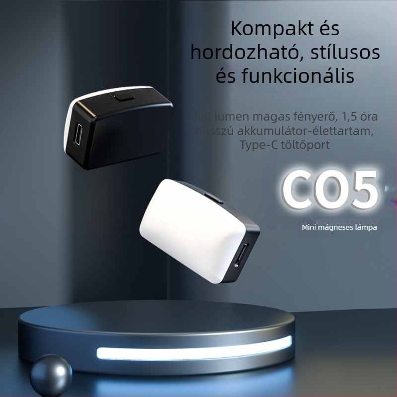 LED töltőfény C05 – háromszínű színhőmérséklet, teljesítmény kevesebb mint 10W, feszültség 3,7V