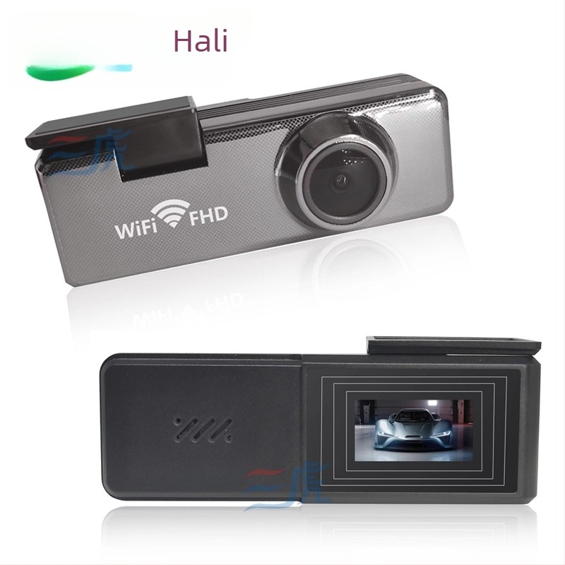 USB rejtett autós dashcam Wi‑Fi-vel, 1080p éjszakai felvétel és 24 órás parkolófigyelés